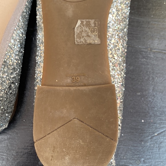 Silver Ballerina Flats - Picture 5 of 5